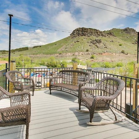 Central Lava Hot Springs Studio With Deck And Views! Екстериор снимка